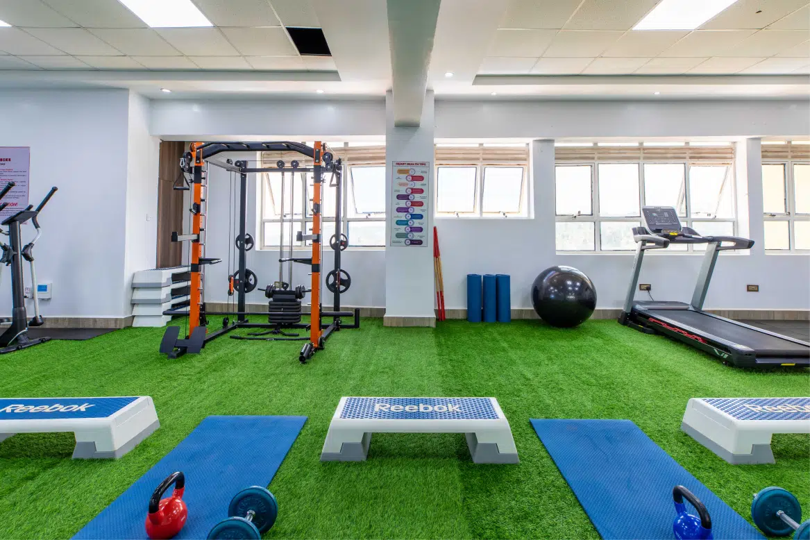 Fitness center and gym equipment